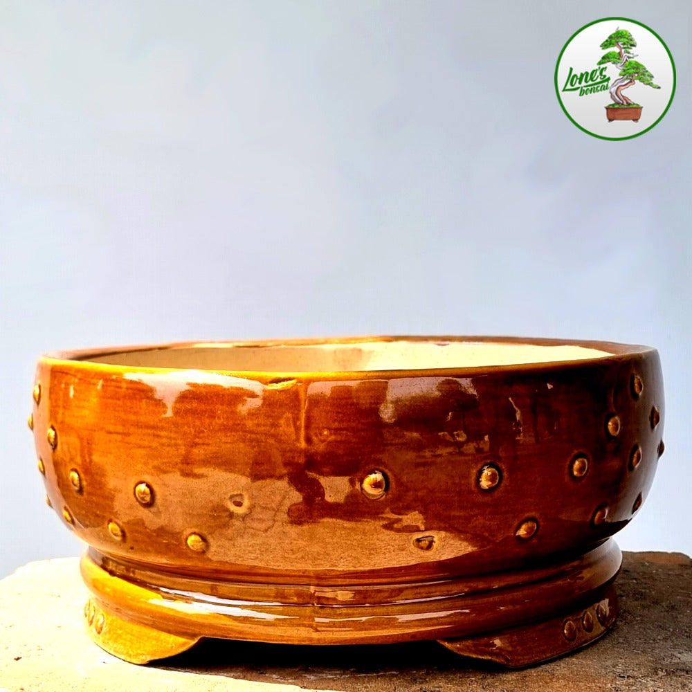 Round Bonsai Pot 33cm x 11cm