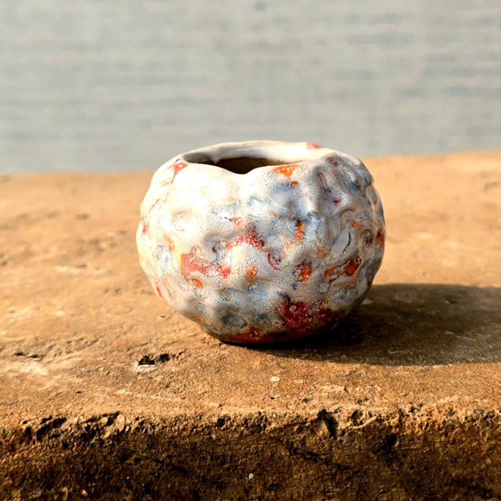 Round Mini Bonsai Pot