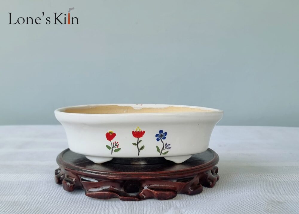 Oval Bonsai Pot 21cm x 15cm