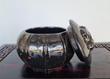 Jar with lid Black