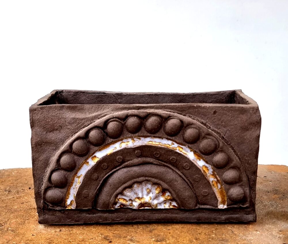 Turkish Rectangular Pot 23cm x 11cm