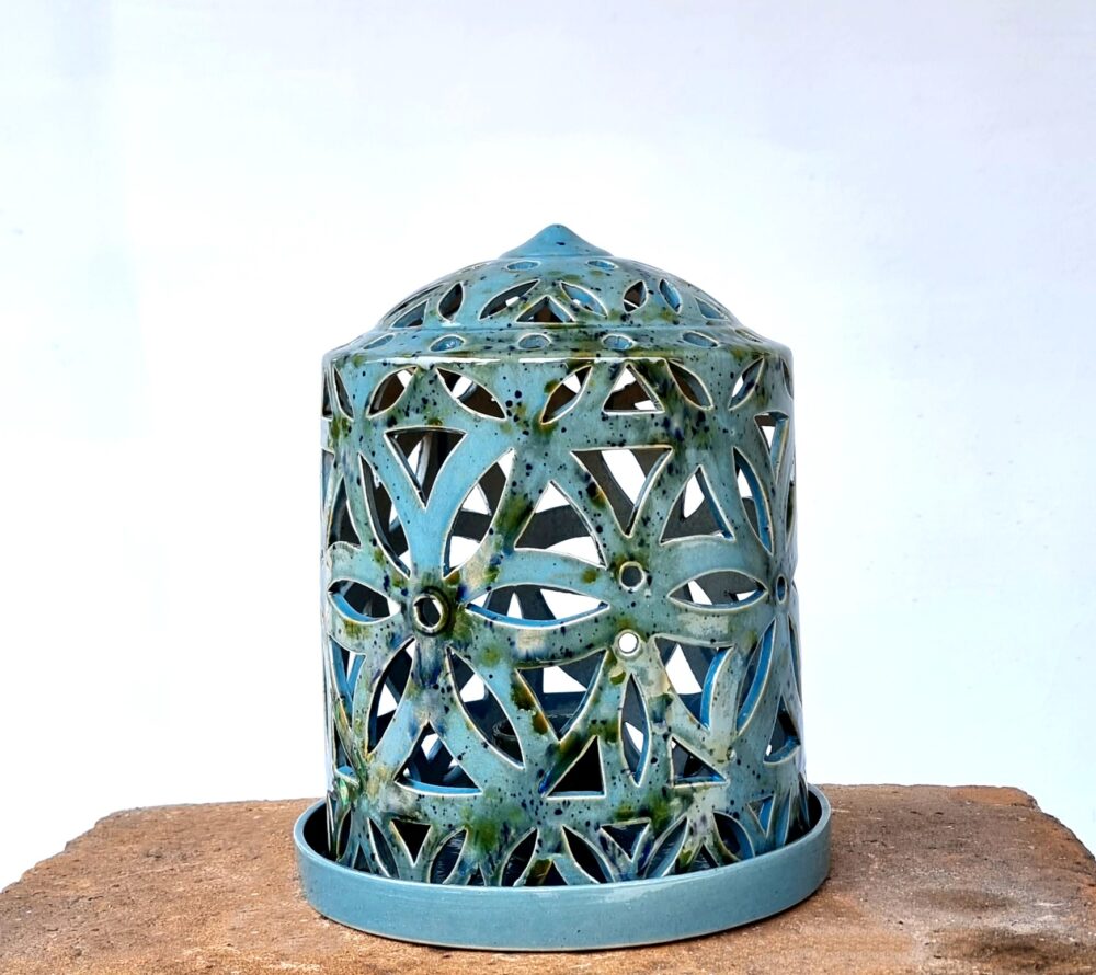 Handcarved Lamp