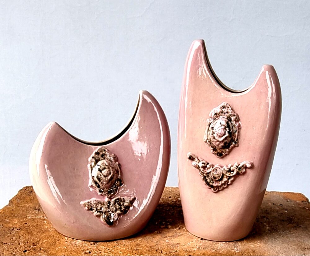 Vase Pair Pink