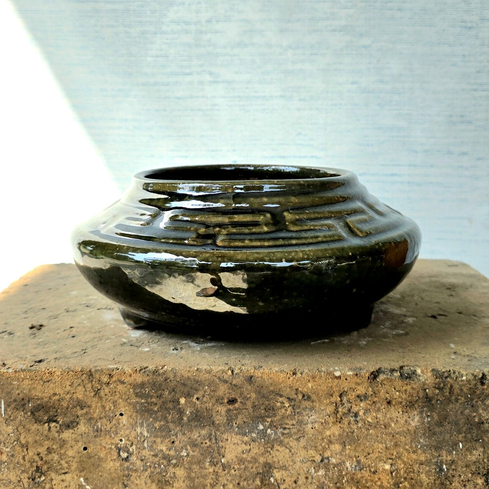 Round Bonsai Pot 17cm x 8cm